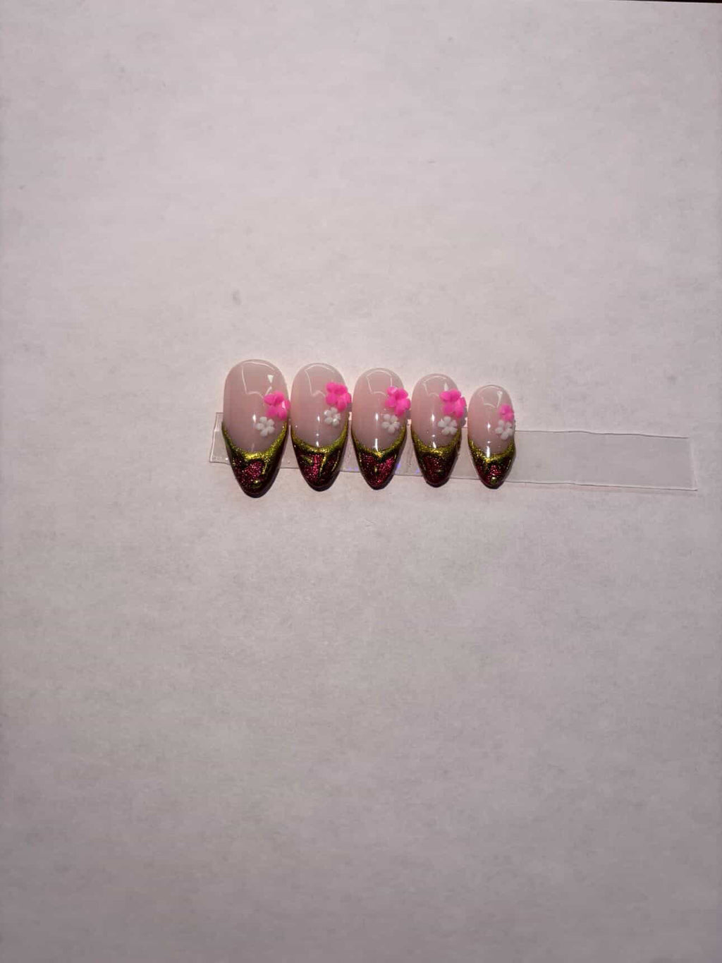 Mythical pink cat eye